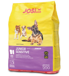 Сухий корм для цуценят JosiDog Junior Sensitive з м'ясом домашньої птиці 900 г