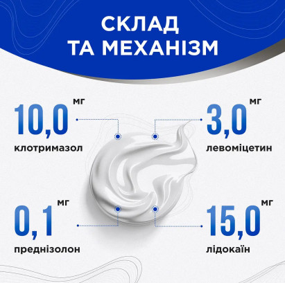Мазь Modes Vabaderm Вівадерм знеболювальна, протигрибкова, протизапальна 25 г