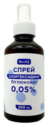 Спрей хлоргексидину біглюконат 0,05%, Modes, для тварин, 200 мл
