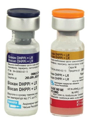 Вакцина Biocan DHPPI+RL Біокан ЧГППІ+РЛ для собак 1 доза