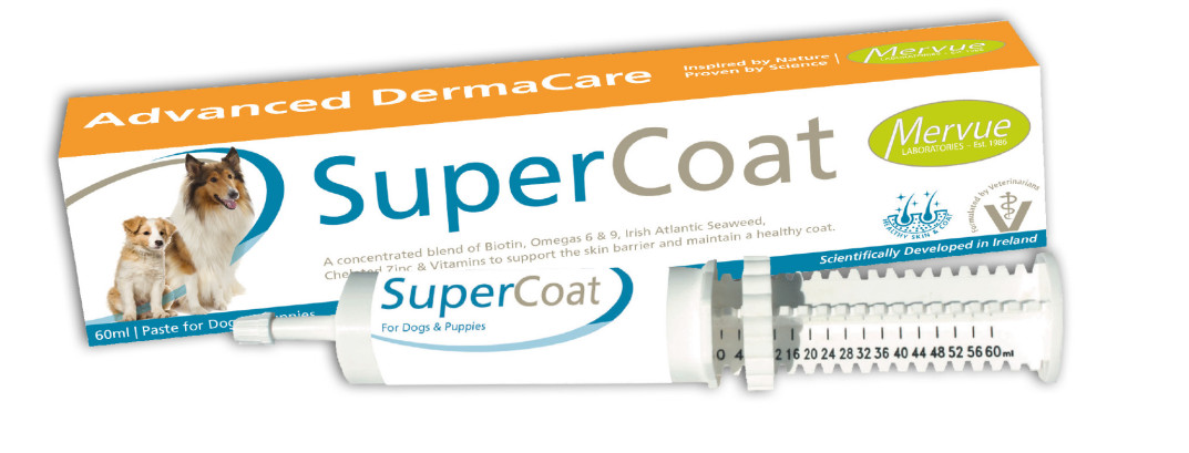 Паста для собак Mervue SuperCoat СуперКоат для підтримки шерсті та шкіри собак, 60 мл