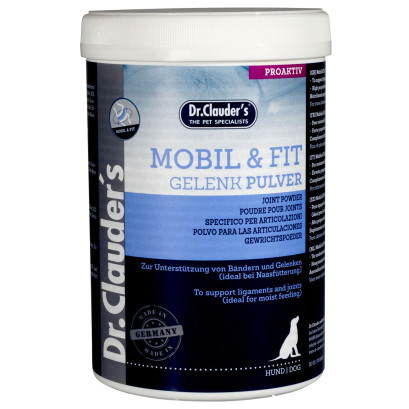 Вітамінно-мінеральна добавка для собак для суглобів Dr.Clauder's Mobil & Fit Gelenk Pulver 500 г